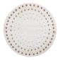 Elio dots cream szőnyeg 120 cm kör