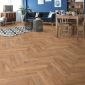 Eurohome Herringbone Firebrand Oak 8 mm vízálló laminált padló