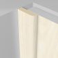 Fal és mennyezeti panel Pear white lezáró léc 25 x 6mm