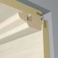 Fal és mennyezeti panel Pear white záró léc 16 x 36mm