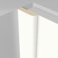 Fal és mennyezeti panel Edelweiss pore lezáró léc 25 x 6mm
