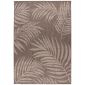 Casa Leaves taupe szőnyeg 160x230 cm