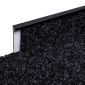 Behúzós szegélyléc 313-fekete 5 cm x 2,5 fm