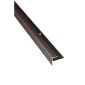 Lépcsőlezáró profil 8mm bronz 2,7 m