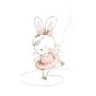 Ballet bunnie Design tapéta