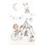 Circus blue Design tapéta