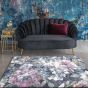 Platinum blue flower szőnyeg 200x290 cm