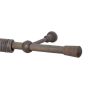 Viking fa karnis szett 1 soros szürke 240 cm