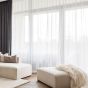 Carrara fehér fényáteresztő függöny 300 cm