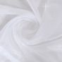Star organza behúzó szalagos fehér fényáteresztő készfüggöny 300X175 cm