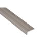Lépcsőélvédő profil 25x20mm inox 2,7 m