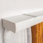 DECO előlapos karnis szett fehér 240 cm