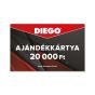 DIEGO Ajándékkártya 20.000 Ft.