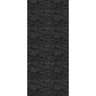 Curly black futószőnyeg 100 cm