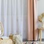 Ginko rosegold fényáteresztő függöny 180 cm