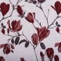 Blossom bordó sötétítő függöny 140 cm