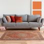 Kayvon red beige szőnyeg 152x230 cm táskával
