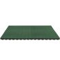 Classic osztott gumilap 30x1000x1000mm zöld