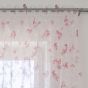 Spring fehér-pink fényáteresztő függöny 300 cm