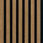 Decowall falburkoló panel 30x260 cm bronz tölgy-fekete akusztikus 1,56 m2

