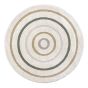 Elio circle cream szőnyeg 120 cm kör