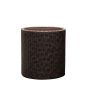 Medium Cylinder Planter brown műanyag kaspó 36x36x37,3 cm