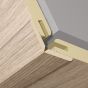 Fal és mennyezeti panel Light grey oak állítható saroktakaró léc