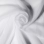 Voile Uni behúzó szalagos fehér fényáteresztő készfüggöny