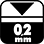 0,2 mm kopóréteg