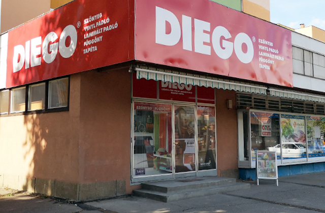 Diego épület Salgótarján